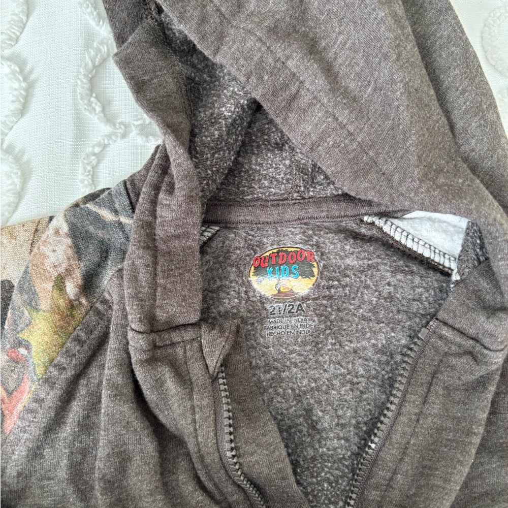 Wonder Nation Brown Camo Hoodie - Picture 5 of 6